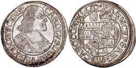 MONEDAS CENTROEUROPEAS 
LIECHTENSTEIN
CARLOS II
3 Kreuzer. AR. Olmutz. 1670. 1,58 g. Suchomel/Videman 326. EBC