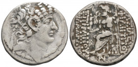 Greek
SELEUKID KINGS OF SYRIA. Philip I Philadelphos, (circa 95/4-76/5 BC. )
AR Tetradrachm ( 28,2 mm, 14,91g) 
Diademed head of Philip I to right. Re...