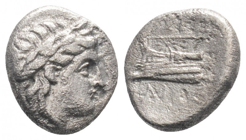 Greek
BITHYNIA. Kios. (Circa 350-300 BC). 
AR Hemidrachm (11mm, 1.24g), 
Persic ...