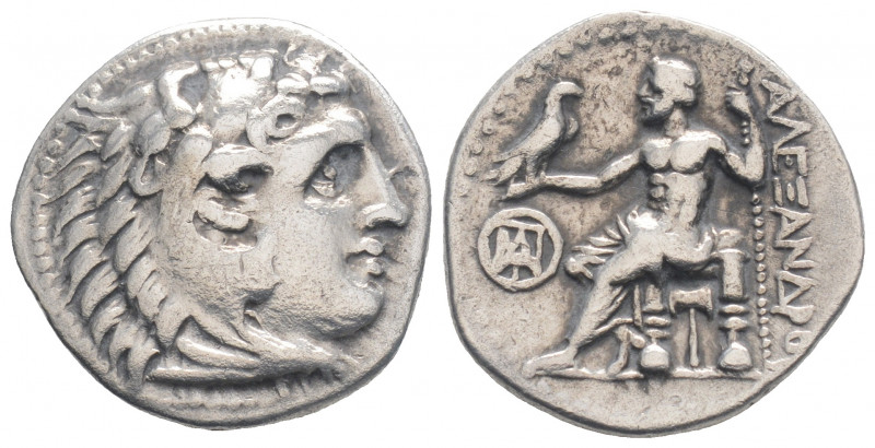 Greek
KINGS OF MACEDON. Miletos. Alexander III 'the Great' (Circa 336-323 BC)
AR...