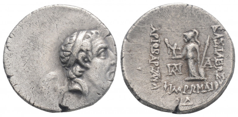 Greek
CAPPADOCIAN KINGDOM. Ariobarzanes I Philoromaeus (Circa 96-63 BC). 
AR Dra...
