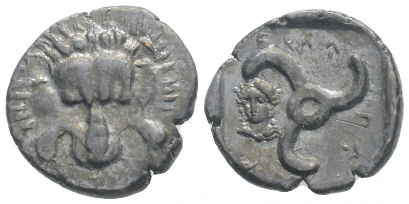 Greek
DYNASTS of LYCIA. Perikles. (Circa 380-360 BC)
AR Third Stater (17.2 mm, 3...