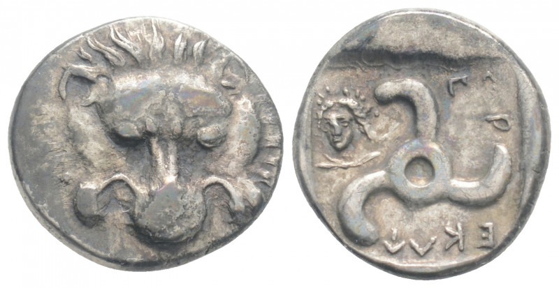 Greek
DYNASTS of LYCIA. Perikles, (circa 380-360 BC).
AR Third Stater (14.1mm 2....