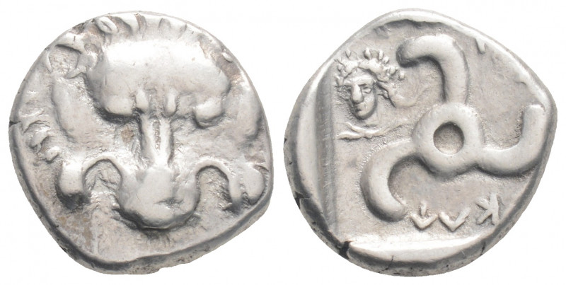 Greek
DYNASTS of LYCIA. Perikles, (Circa 380-360 BC).
AR Third Stater (15.2mm 3....
