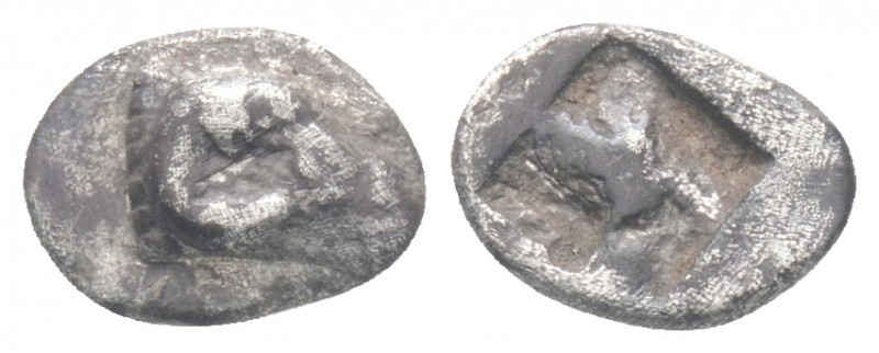 Greek
TROAS, Kebren .(Circa 5th century BC). 
AR Hemiobol (8mm, 0.36g)
KEBP, ram...