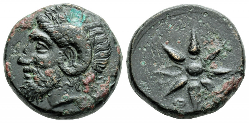 Greek
TROAS, Thymbra (Circa 4th Century BC). 
AE Bronze (16.8mm, 5.21g)
Laureate...