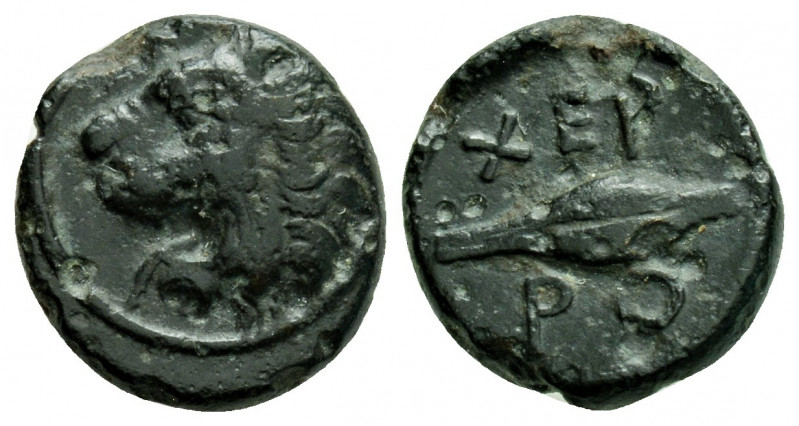 Greek
THE THRACIAN CHERSONESE,Chersonesos (Circa 386-309 BC).
AE Bronze (12.4mm,...