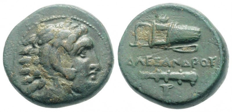 Greek
KINGS OF MACEDON. Alexander III 'the Great', (Circa 336-323 BC). 
AE Bronz...