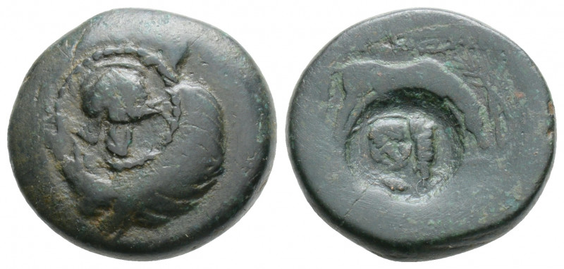 Greek 
TROAS, Alexandria Troas (Circa 261-227 BC)
AE Bronze (17,1mm 4,88g) 
Laur...