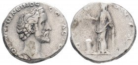 Roman Provincial
CAPPADOCIA, Caesarea-Eusebia. Antoninus Pius. (138-161 AD). 
AR Didrachm (20.3mm, 6.59g). 
Obv: Bareheaded and draped bust right.
Rev...