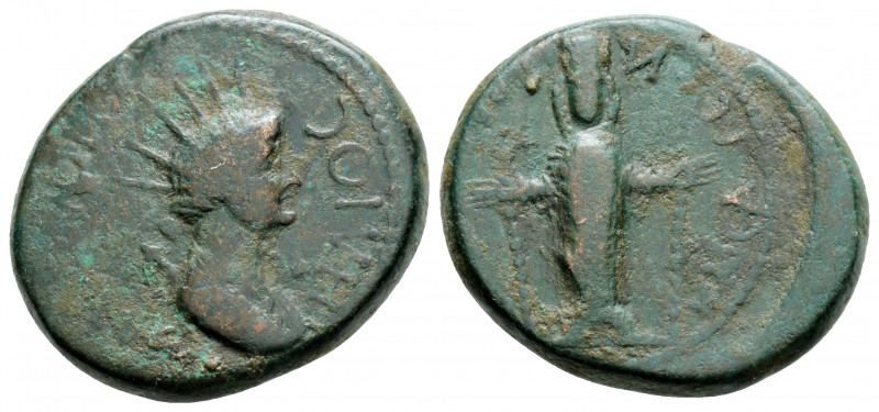 Roman Provincial
LYDIA. Tralles. Pseudo-autonomous (Late 1st century AD)
AE Bron...