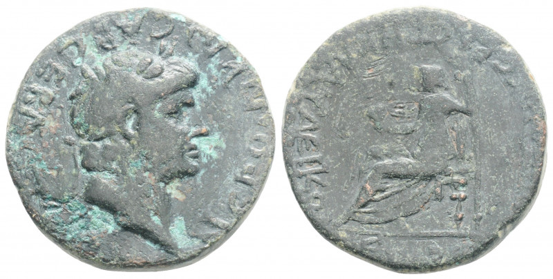 Roman Provincial
LYCAONIA. Iconium. Nero (54-68 AD). 
AE Bronze (24,6mm, 10.97g)...