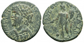 Roman Provincial
PISIDIA. Parlais. Septimius Severus ( 193-211 AD).
AE Bronze (21.8 mm, 4.77g).
Obv: Laureate and cuirassed bust of Septimius Severus ...