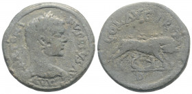 Roman Provincial
TROAS. Alexandreia. Caracalla ( 198-217 AD)
AE AS (25.2mm, 8.32g)
Obv: M AVR ANTONI-NVS PIVS AVG, laureate, draped and cuirassed bust...