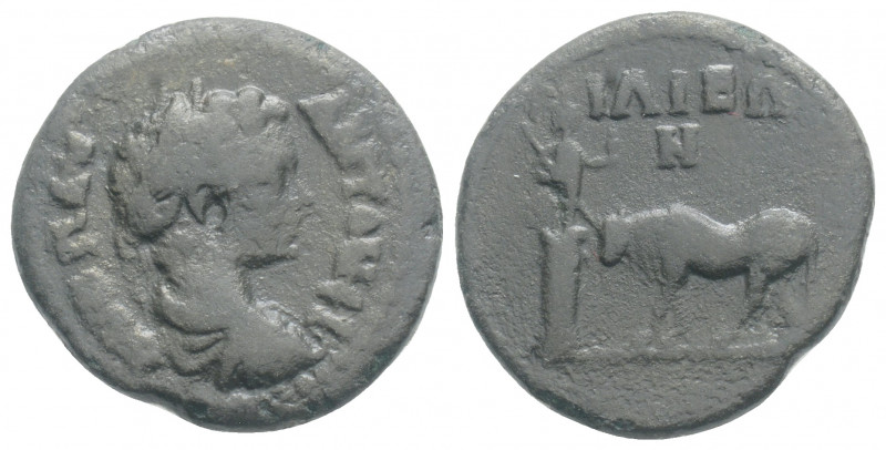 Roman Provincial
TROAS,Ilium. Caracalla, (198-217 AD)
AE Bronze (18.3mm, 3.63g)
...