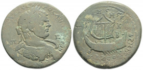 Roman Provincial
CILICIA, Tarsus. Caracalla. ( 198-217 AD).
AE Bronze (33,4mm, 18.92g).
Obv: Laureate, draped, and cuirassed bust right.
Rev: Gall...