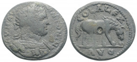 Roman Provincial
TROAS, Alexandria Caracalla (214-217 AD).
AE Bronze (24.5mm, 7.92g) 
Obv: AV M AV ANTONIN, laureate and cuirassed bust to right, with...
