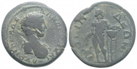 Roman Provincial
PISIDIAI, Isinda,Severus Alexander (222-235 AD)
AE Bronze (26,6 mm 10g)
Obv:ΑΥΡΗΛΙ ΑΛΕΞΑΝΔΡΟΝ ΚΑΙ bare-headed bust of Severus Alexand...