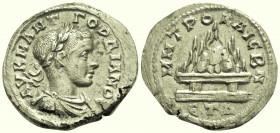 Roman Provincial
CAPPADOCIA. Caesarea. Gordian III (238-244 AD) 
AE Bronze (27.1mm, 11.24g.)
Obv. AV K M ANT ΓOΡΔIANOC; Laureate, draped and cuirassed...