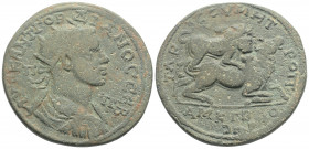 Roman Provincial
CILICIA Tarsus. Gordian III. ( 238-244 AD). 
AE medallion (37,6mm, 23.60g). 
Obv: AVT K ANT ΓOPΔIANOC CEB ΠΠ, radiate and draped bust...