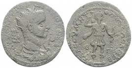 Roman Provincial
CILICIA, Tarsus, Gordian III (238-244 AD).
AE Bronze (36mm, 18.77g). 
Obv: Radiate, draped and cuirassed bust r. R.
Rev: Artemis stan...