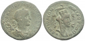 Roman Provincial
SELEUCIS & PIERIA. Antioch. Philip II (247-249 AD). Assaria.
AE Bronze (29,6mm 15.20g)
Obv: AVTOK K M IOVΛI ΦIΛIΠΠOC CEB. Laureate, d...