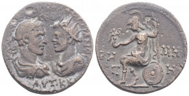 Roman Provincial
PONTOS, Neocaesarea. Trebonianus Gallus and Volusian (251-253 AD). 
AE Bronze (28.5mm, 14.38g). 
Obv: ΑVΤ Κ Κ / ΓΑ[ΛΛΟС] Κ[ΑΙ] ΟVΟΛΟV...