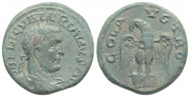 Roman Provincial
TROAS. Alexandreia. Valerian I (253-260).
AE Bronze (22 mm., 6,80g).
Obv: IMP LIC VALERIANVS AVG; laureate, draped and cuirassed bust...