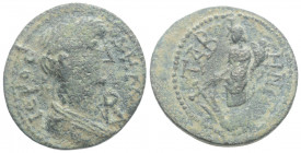 Roman Provincial 
KARİA, Tabai. Pseudo-autonomous issue, ( 253-268 AD) reign of Gallienus
ΑΕ Βronze (23.3mm, 6.62g)
Obv: IЄPOC ΔЄM[OC], laureate and d...