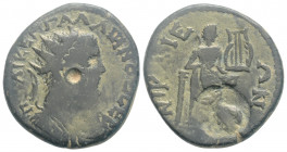 Roman Provincial
BITHYNIA. Nicaea. Gallienus (253-268 AD)
AE Bronze (24,4mm 7,83g)
Obv: Π ΛIK EΓ ΓAΛΛIHNOC CEB .Radiate, draped and cuirassed bust rig...