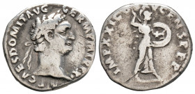 Roman Imperial
Domitian (81-96 AD). Rome
AR Denarius (18,6mm 3.30g)
Obv: IMP CAES DOMIT AVG GERM P M TR P XI, laureate head right 
Rev: IMP XXI COS XV...