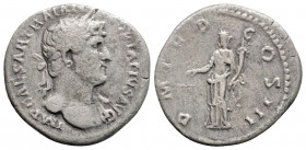 Roman Imperial
Hadrian (117-138 AD) Rome
AR Denarius (18,5 mm 2,76 g)
Obv:IMP CAESAR TRAIAN HADRIANVS AVG, laureate head right, drapery on far shoulde...