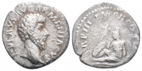 Roman Imperıal
Lucius Verus, (161-169 AD) Rome 
AR Denarius (17.3 mm, 2.44g) 
Obv: L VERVS AVG ARMENIACVS Bare head of Lucius Verus to right. 
Rev: TR...