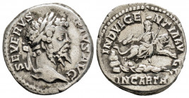 Roman Imperial
Septimius Severus, (193-211 AD) Rome
AR Denarius (18,4 mm, 3.21 g)
Obv: SEVERVS PIVS AVG Laureate head of Septimius Severus to right. 
...