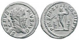 Roman Imperial
Septimius Severus (193-211 AD) Rome 
AR Denarius (18,7 mm 3g)
Obv: SEVERVS PIVS AVG, laureate head right 
Rev:P M TR P XVII COS III P P...