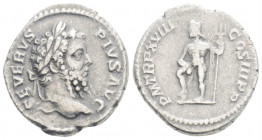 Roman Imperial
Septimius Severus (193-211AD ) Rome,
AR denarius (19,4mm 2,72g)
Obv: SEVERVS PIVS AVG. Laureate head right.
Rev: P M TR P XVIII COS III...