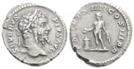 Roman Imperial
Septimius Severus (193-211AD ) Rome,
AR denarius (18,5mm 2,57g)
Obv: SEVERVS PIVS AVG, laureate head right 
Rev: P M TR P XIIII COS III...
