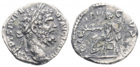 Roman Imperial
Septimius Severus (193-211 AD). Rome
AR Denarius (18,3 mm, 2.83g)
Obv: L SEPT SEV PERT AVG IMP III, laureate head right.
Rev: PACI AVGV...