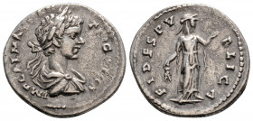 Roman Imperial
Caracalla ( 198-217 AD). Rome
AR Denarius. (19,7 mm, 2,86g ) 
Obv:IMP CAE M AVR ANT AVG P TR P, laureate and draped bust to right 
Rev:...