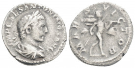 Roman Imperial
Elagabalus (218-222 AD) Rome
AR Denarius (19,4mm 2,36g)
Obv: IMP CAES ANTONINVS AVG, laureate, draped and cuirassed bust right. 
Rev: M...