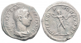 Roman Imperial
Severus Alexander (222-235 AD) Rome
AR Denarius (19,9mm 2,86g)
Obv: IMP ALEXANDER PIVS AVG, laureate, draped and cuirassed bust of Alex...