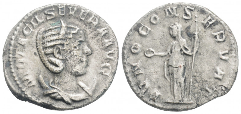 Roman Imperial
Otacilia Severa (245-247 AD) Rome
AR Denarius (22,3 mm 3,63)
Obv:...