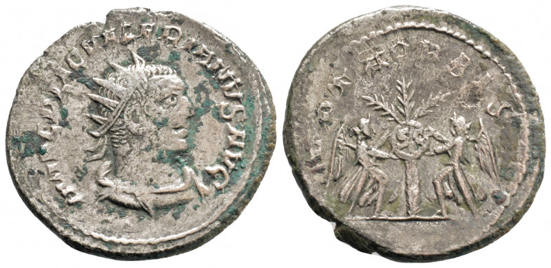 Roman Imperial
Valerian I. (253-260 AD) Rome
Antoninianus (29,9mm 3,20g)
Obv: IM...