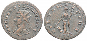 Roman Imperial
Claudius II Gothicus (268-270 AD) Kyzikos
Antoninianus (21,9mm, 3.73 g)
Obv: IMP C M AVR CLAVDIVS AVG, radiate bust left, slight draper...
