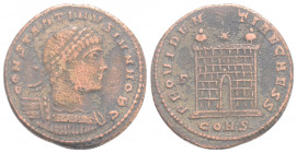 Roman Imperial
Constantine II As Caesar, (316-337 AD) Constantinople
AE Follis (20,1mm 3,37g)
Obv: CONSTANTINVS IVN NOB C. Laureate and cuirassed bust...