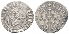 Medieval
Armenia, Cilician Armenia. Levon I Sis mint, (1199-1219 AD) ✠
AR Tram. (21.7mm, 2.58g)
Obv: "Levon, king of the Armenians" in Armenian script...