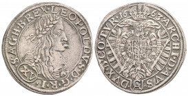 Medieval
HOLY ROMAN EMPIRE. Leopold I (1658-1705). 15 Kreuzer (1674). Wien.
( 30.2 mm 6.52 g)
Obv: LEOPOLDVS D G R I S A G H B REX.
Laureate and cuira...