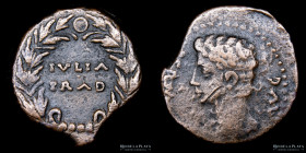 Hispania. Iulia Traducta. AE As. Epoca de Augusto 15-14AC
