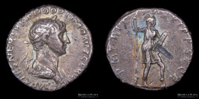 Trajano 98-117DC. AR Denario. Virtus