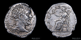 Septimio Severo 193-211DC. AR Denario. Pax